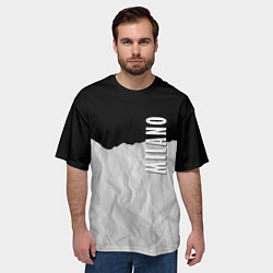 Футболка оверсайз мужская Fashion Texture Milano, цвет: 3D-принт — фото 2