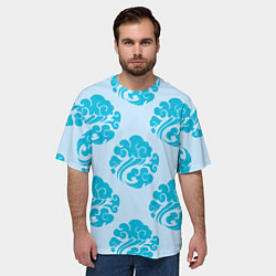 Футболка оверсайз мужская Гусу Лань, цвет: 3D-принт — фото 2