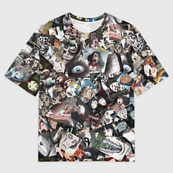 Футболка оверсайз мужская Ito Junji Collection, цвет: 3D-принт