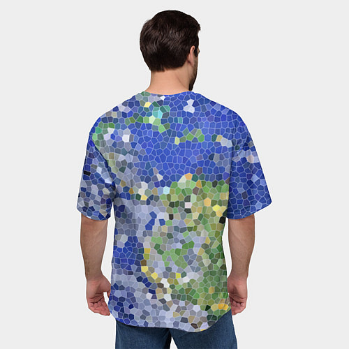 Мужская футболка оверсайз Peace Ambassador Посол мира / 3D-принт – фото 4