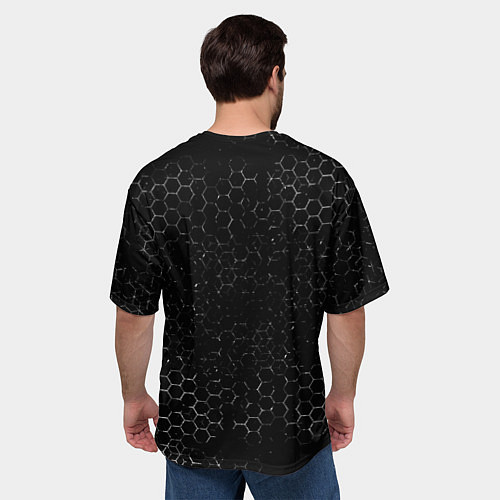 Мужская футболка оверсайз РЕНО Racing Графика / 3D-принт – фото 4