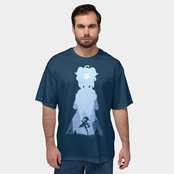 Футболка оверсайз мужская Душа Гань Юй, цвет: 3D-принт — фото 2