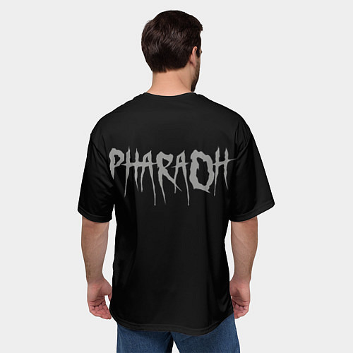 Мужская футболка оверсайз PHARAOhh / 3D-принт – фото 4