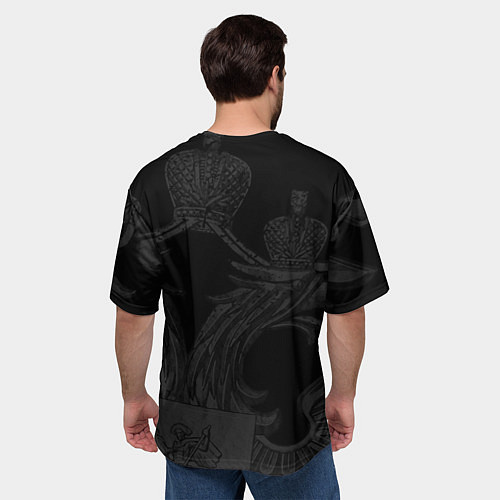 Мужская футболка оверсайз С ДНЕМ ПОБЕДЫ 9 МАЯ / 3D-принт – фото 4