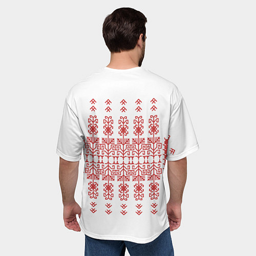 Мужская футболка оверсайз Богиня Судьбы Макошь 3D / 3D-принт – фото 4