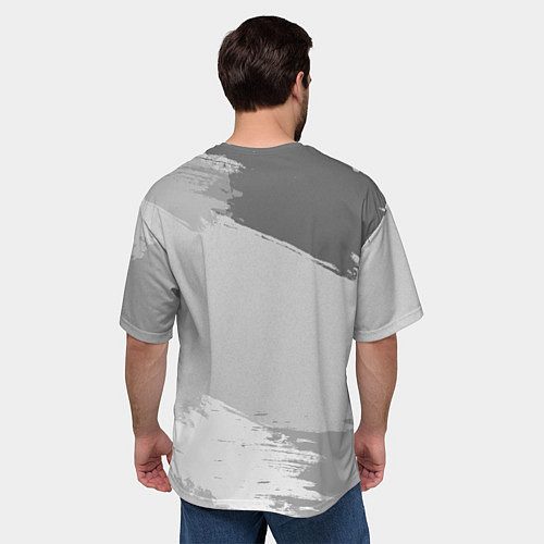 Мужская футболка оверсайз Victory day / 3D-принт – фото 4