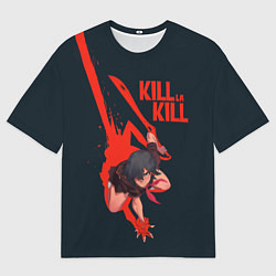 Футболка оверсайз мужская Убей или умри Рюко Матой, цвет: 3D-принт