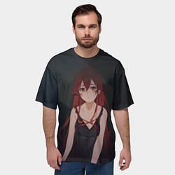 Футболка оверсайз мужская Красотка Эрис, цвет: 3D-принт — фото 2