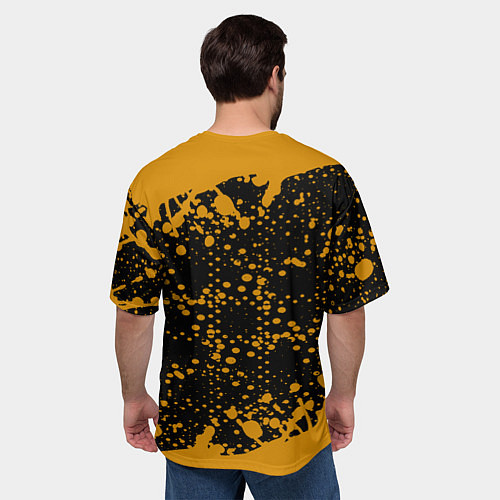 Мужская футболка оверсайз GARENA FREE FIRE ФРИ ФАЕР / 3D-принт – фото 4