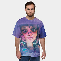 Футболка оверсайз мужская Тайни Тина, цвет: 3D-принт — фото 2