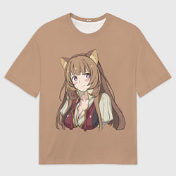 Мужская футболка оверсайз Милая Рафталия