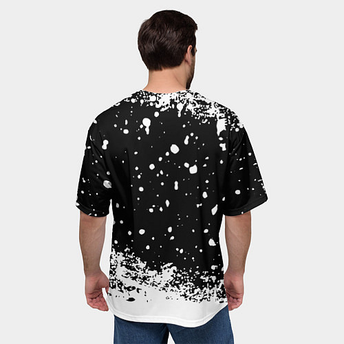 Мужская футболка оверсайз Imagine dragons rock / 3D-принт – фото 4