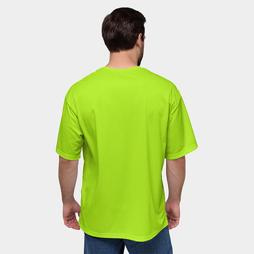 Мужская футболка оверсайз ВСЕВИДЯЩЕЕ ГЛАЗ / 3D-принт – фото 4