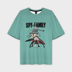 Футболка оверсайз мужская Spy x Family, цвет: 3D-принт