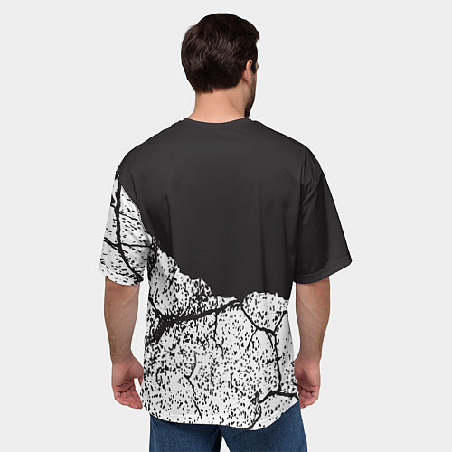 Мужская футболка оверсайз Marilyn manson / 3D-принт – фото 4