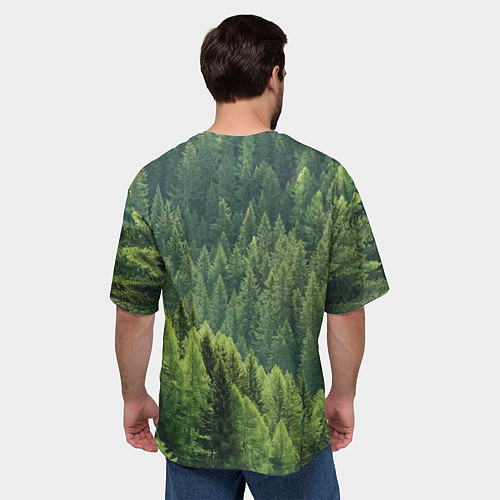 Мужская футболка оверсайз Военный самолет Ан-2 / 3D-принт – фото 4