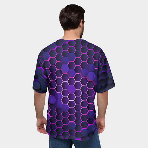 Мужская футболка оверсайз BTS СОТЫ / 3D-принт – фото 4