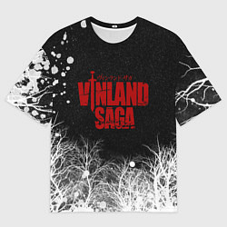 Футболка оверсайз мужская Сага о Винланде логотип, цвет: 3D-принт