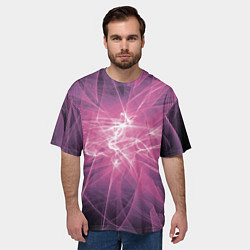 Футболка оверсайз мужская Сияние Коллекция Get inspired! Fl-16-2, цвет: 3D-принт — фото 2