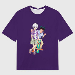 Мужская футболка оверсайз Killua Zoldyck