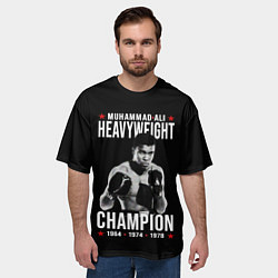 Футболка оверсайз мужская MUHAMMAD ALI МУХАММЕД АЛИ, цвет: 3D-принт — фото 2