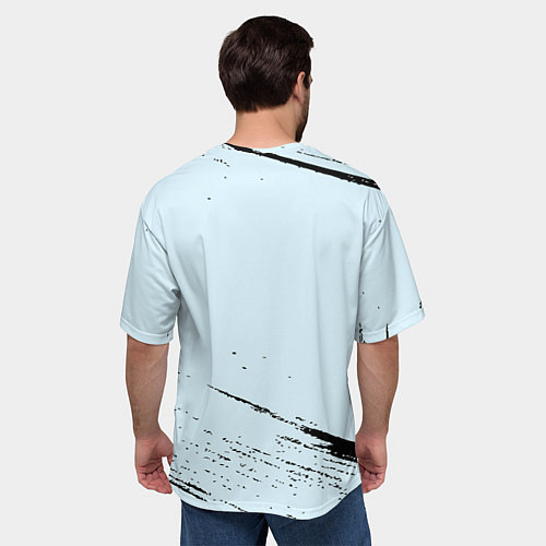 Мужская футболка оверсайз The doors музыкант / 3D-принт – фото 4