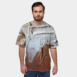 Футболка оверсайз мужская Рванина Авангард Rags Vanguard, цвет: 3D-принт — фото 2