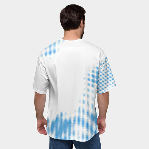 Мужская футболка оверсайз Геншин Джинн / 3D-принт – фото 4