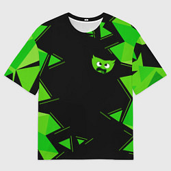 Футболка оверсайз мужская GreenMini HuggyWuggyPoppy Playtime, цвет: 3D-принт