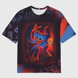 Мужская футболка оверсайз HuggyWuggy PP