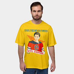 Футболка оверсайз мужская Evil Empire - Rage Against the Machine, цвет: 3D-принт — фото 2