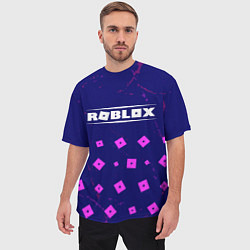 Футболка оверсайз мужская ROBLOX Гранж, цвет: 3D-принт — фото 2