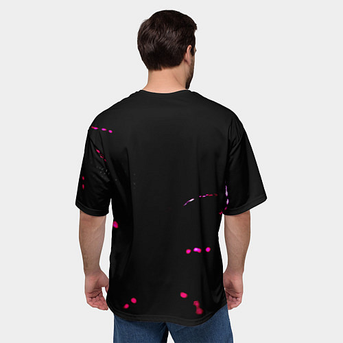 Мужская футболка оверсайз Паппи Плейтайм 2 Мама Длинные Ноги / 3D-принт – фото 4