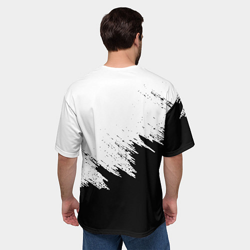 Мужская футболка оверсайз ДЗЮДО КУДО JUDO / 3D-принт – фото 4