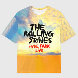 Мужская футболка оверсайз Hyde Park Live - The Rolling Stones