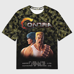 Футболка оверсайз мужская Contra gamer, цвет: 3D-принт