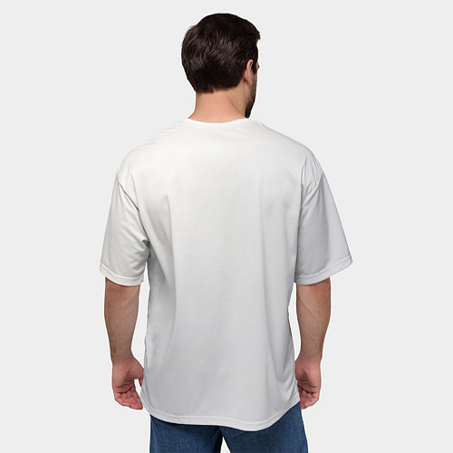 Мужская футболка оверсайз Мандзиро Сано art / 3D-принт – фото 4