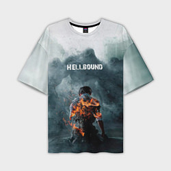 Мужская футболка оверсайз Зов ада - hellbound