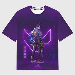 Футболка оверсайз мужская YORU VALORANT, цвет: 3D-принт