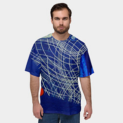 Футболка оверсайз мужская Светолокатор, цвет: 3D-принт — фото 2