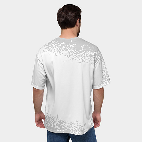 Мужская футболка оверсайз Петя Ограниченная Серия / 3D-принт – фото 4