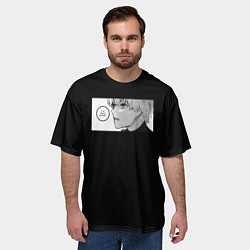 Футболка оверсайз мужская Тру Dead Inside, цвет: 3D-принт — фото 2