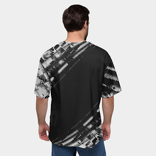 Мужская футболка оверсайз Южный парк - Кенни Kenny ангел / 3D-принт – фото 4