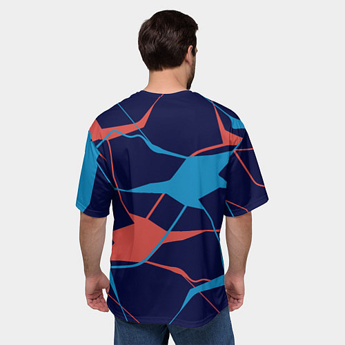 Мужская футболка оверсайз Тони Чеппер - олень из One Piece / 3D-принт – фото 4