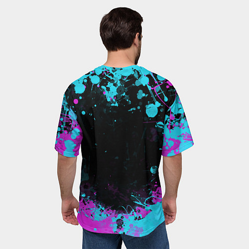 Мужская футболка оверсайз Грета Honkai star rail / 3D-принт – фото 4