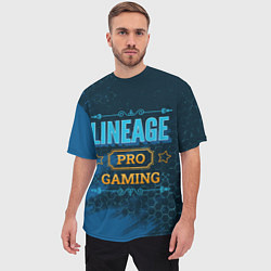 Футболка оверсайз мужская Игра Lineage: PRO Gaming, цвет: 3D-принт — фото 2