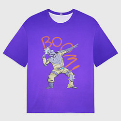 Мужская футболка оверсайз Искусство это Взрыв