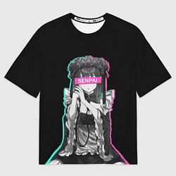 Футболка оверсайз мужская My Dress-Up Darling: Senpai, цвет: 3D-принт