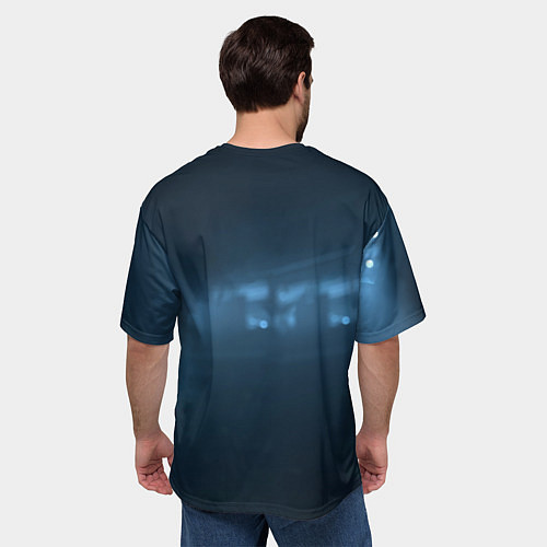 Мужская футболка оверсайз Уставший Джейкоб Callisto Protocol / 3D-принт – фото 4