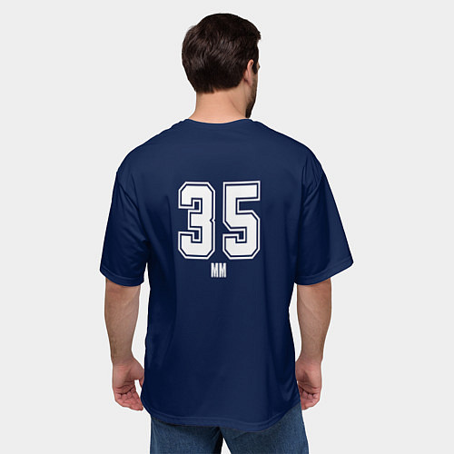 Мужская футболка оверсайз League of Professional Photographers 35mm / 3D-принт – фото 4